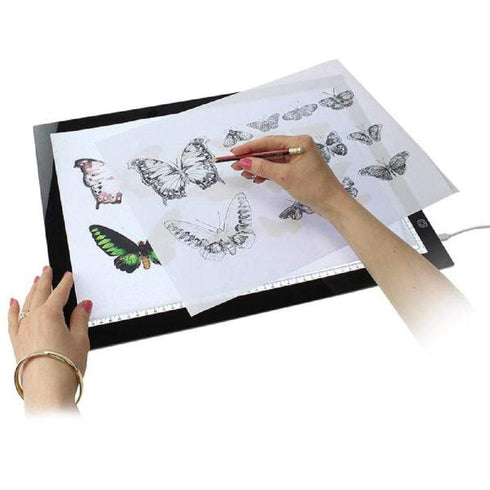 AussieSuperStore Art & Craft Essentials A3 LED Trace Pad A3 LED Trace Pad | Light Pad | Drawing/Tracing Light Box | Tracing Drawing Board  Part Number 020601 020601